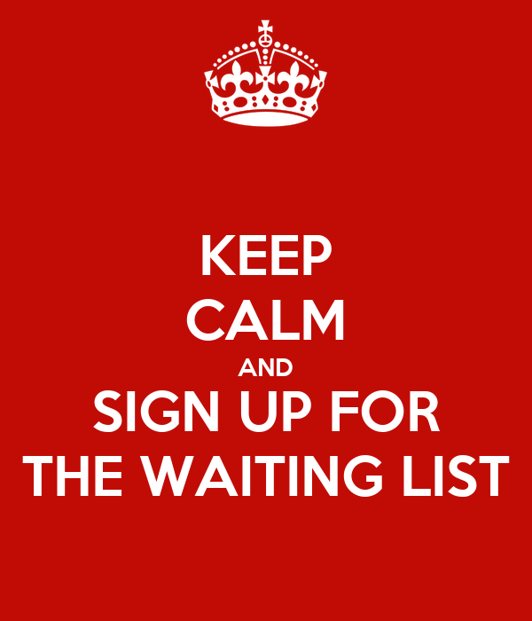 join waiting list image